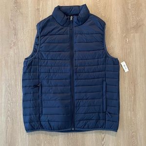 Mens M Amazon Essentials Packable Puffer Vest NWT